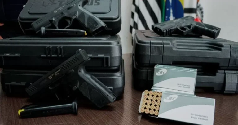 Quais são os modelos de Pistolas mais vendidos no Paraguai